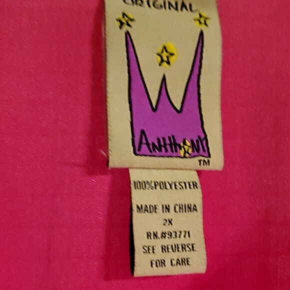 Original Antthony woman tank top 2X - Picture 2 of 3